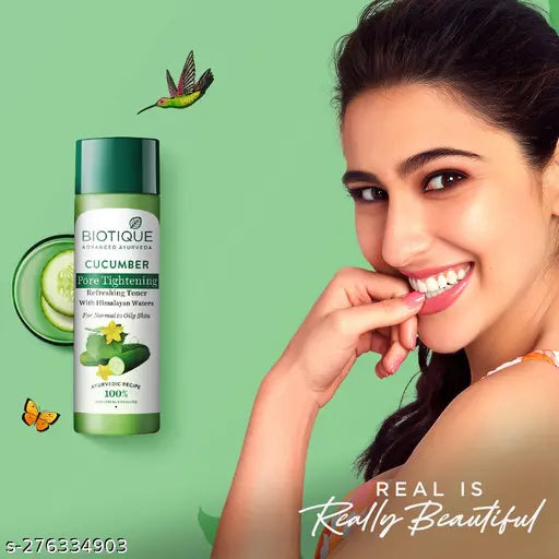Biotique Skin Care CTM Regime Combo (Papaya Facewash 100ml,Cucumber Toner 120ml & Morning Nectar Moisturizer 120ml)