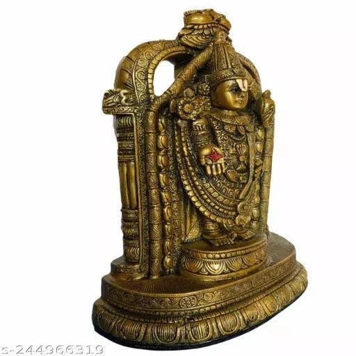 Tirupati Balaji, Sri Venkateswara Srinivasa Swamy Statue Idol for Pooja Room - Springkart 