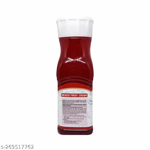 Puramio Fruit Crush Combo (Pack of 4), 250ml Each- Mix Fruit, Pineapple, Orange & Mango