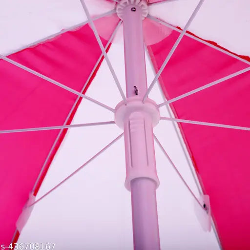 6ft/36Inch Without Stand Outdoor Garden Big Size Umbrella For Shop Hotels And Restaurent-Pink