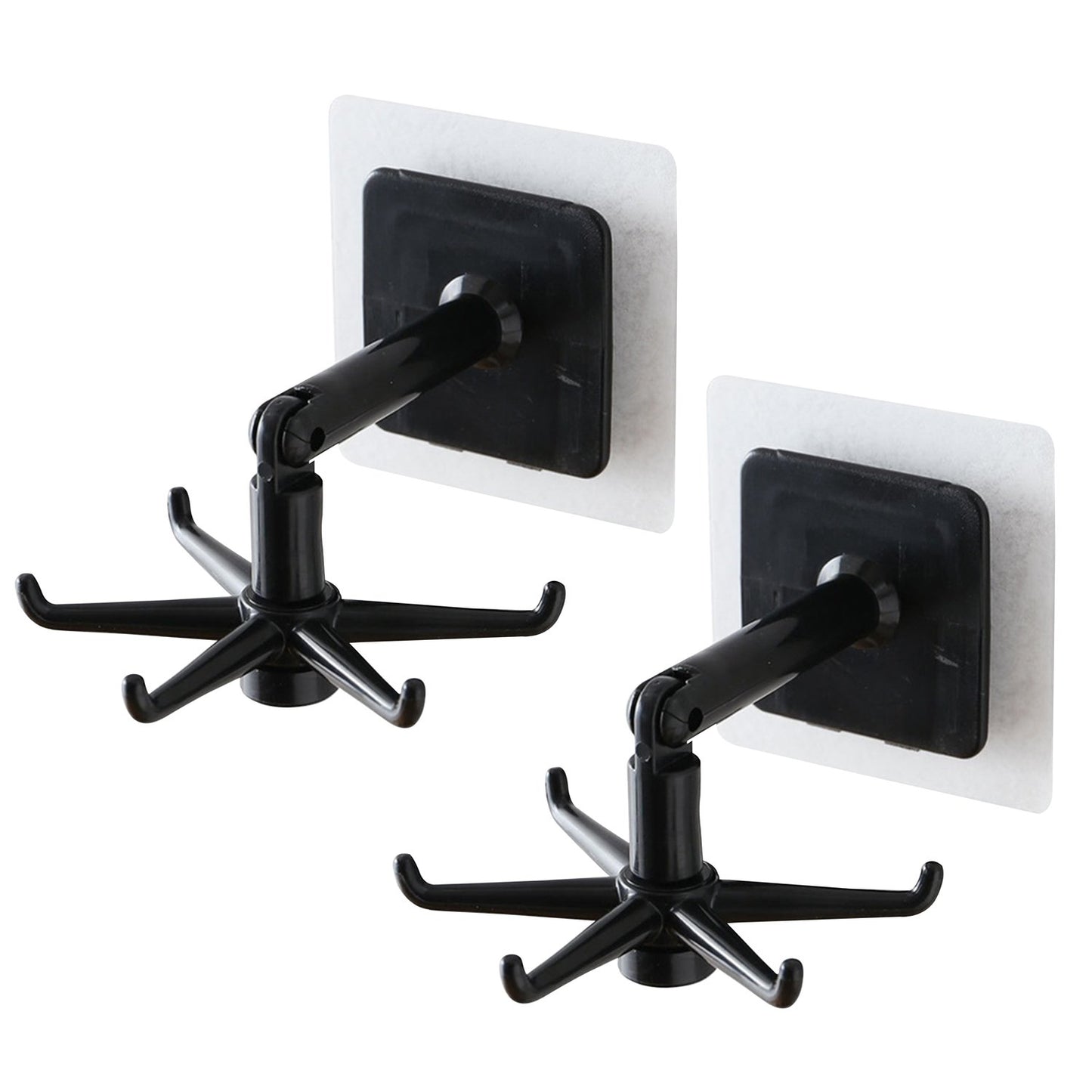 4650 360 Rotatable Hooks For Hanging (Pack Of 2) (Brown Box) - Springkart 
