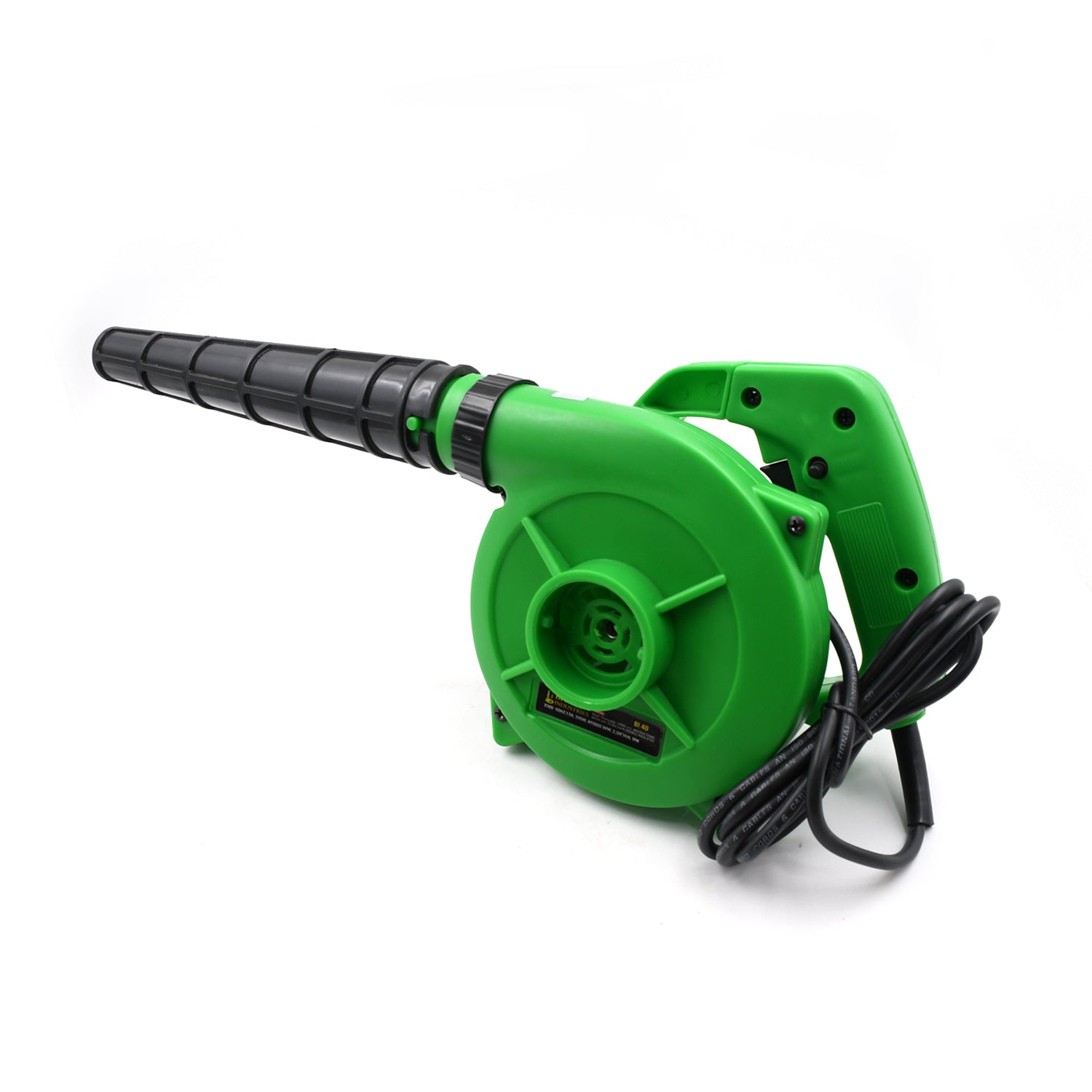 3158 650v Blower Portable Rifel Range Heavy Duty Air Blower Electric Air Blower For Homeofficecarpccomputer Dustgaragepatiogarden Leaftrash Cleaning (350w 2.3 M3min 13000 Rpm Green) - Springkart 