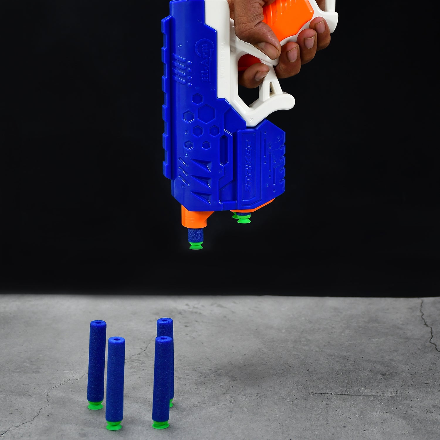 1967 Hi-arm Gun With 10xfoam Suction Bullet Made With Abs Plastic Solid Build Target Shooting - Springkart 