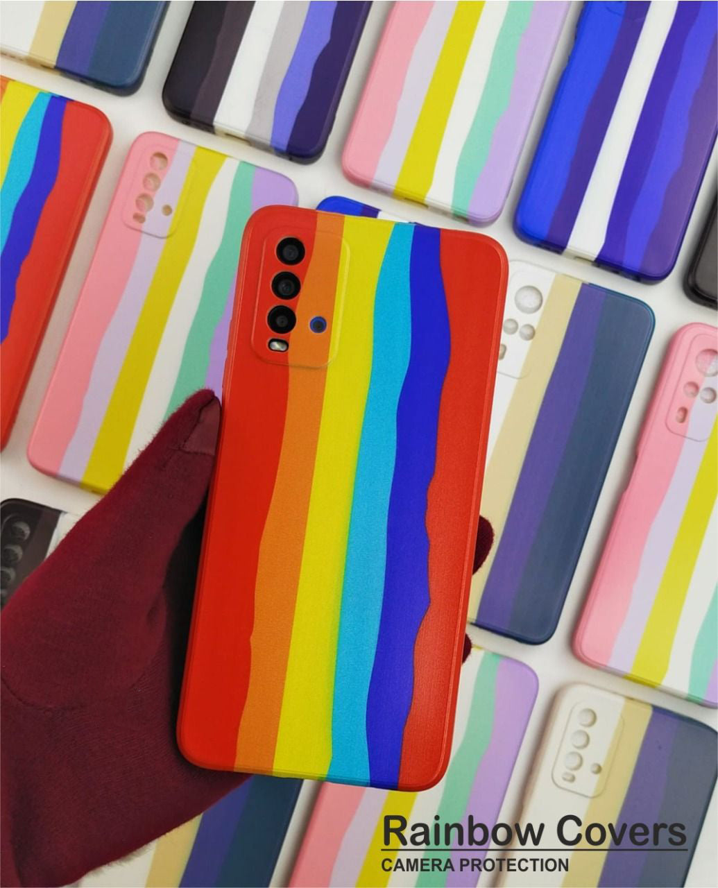 Rainbow Soft Print Case - Springkart 