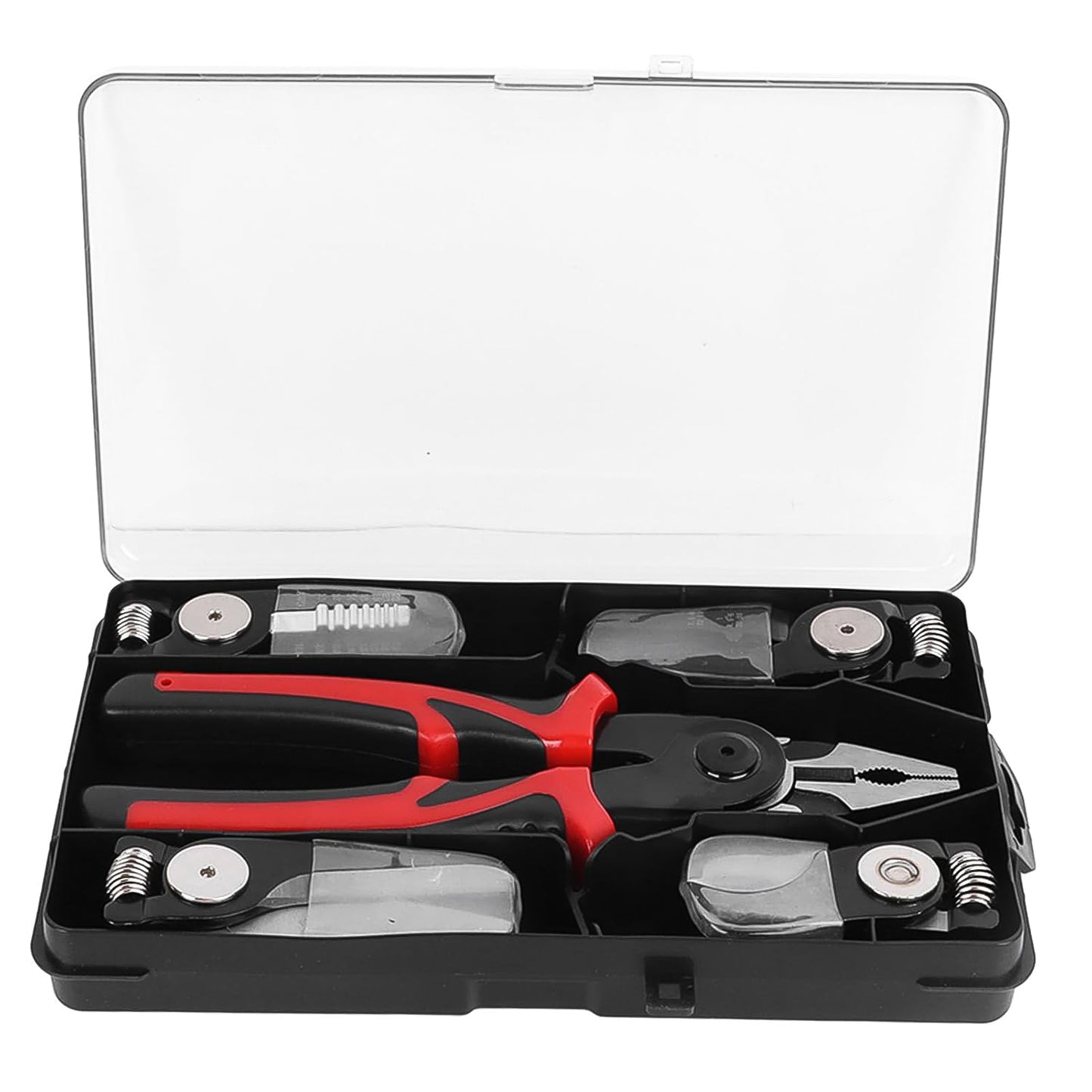 5 In 1 Wire Stripper Pliers Set Soft Grip Anti-slip Alloy Steel Cutting Gripping Stripping - Springkart 