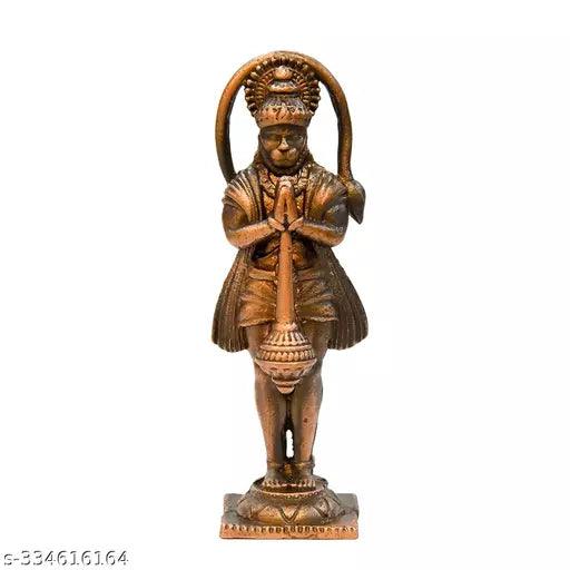 Handmade Copper Hanuman Idol, 40 Grams, Patina Antique Finish, Pack of 1 Piece