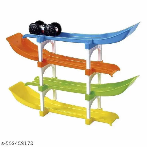 4 Level Ramp Race Gift for Kids | 2 Cars
