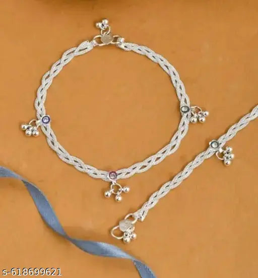 Beautiful payal/anklets for girls pack of 3 pair