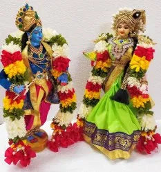 Krishna Andal Set Golu Doll