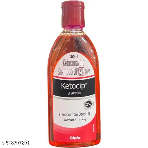 Ketocip 2% Anti-Dandruff Shampoo (100ml each) | Pack of 2