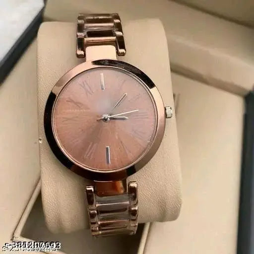 New Solid Designer Metal Analog Watches for Women