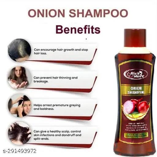 Red onion shampoo Onion Shampoo For Stimulate Hair Development ( 500 ML)