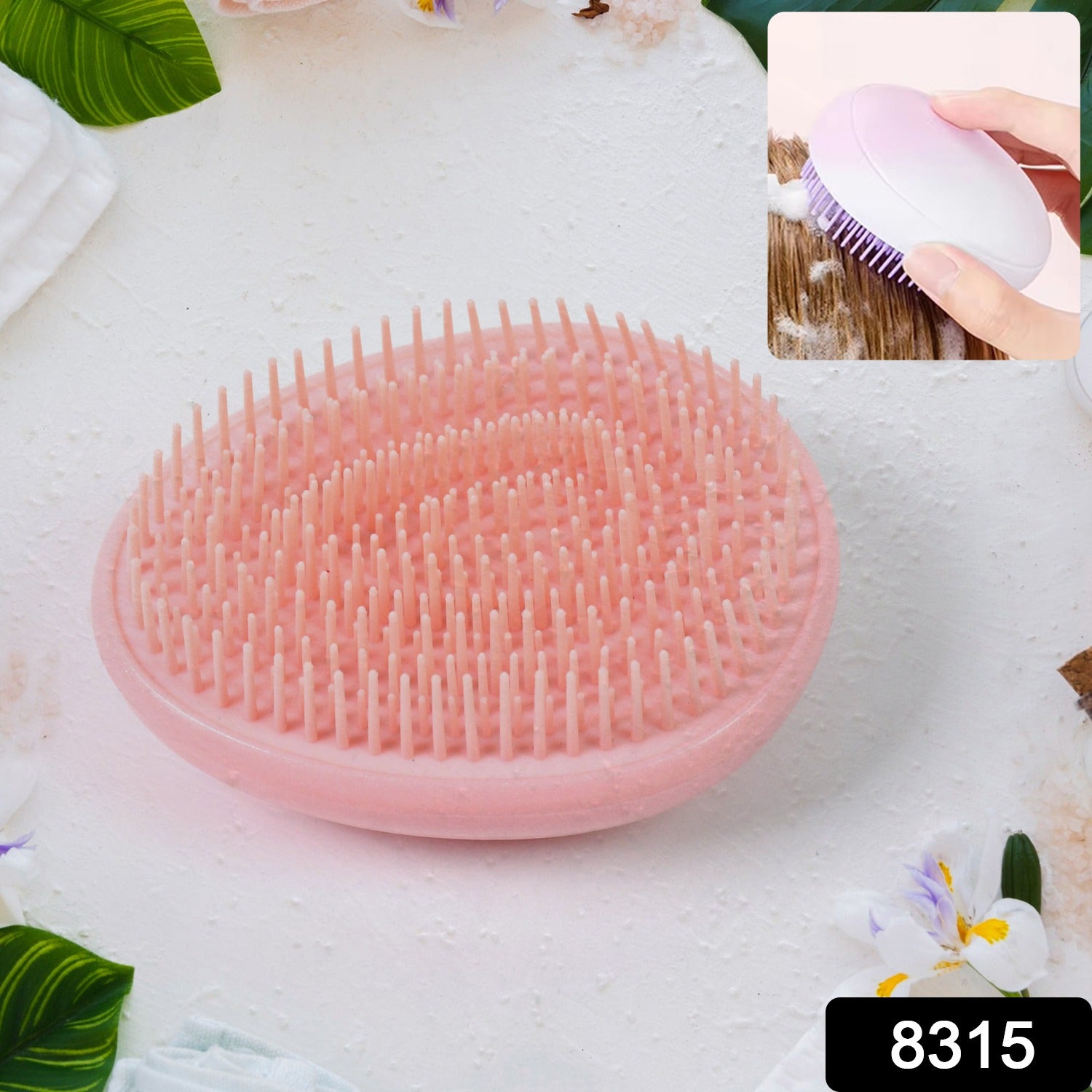 Plastic Hair Washing Combs Hair Massager Shower Brush - Springkart 