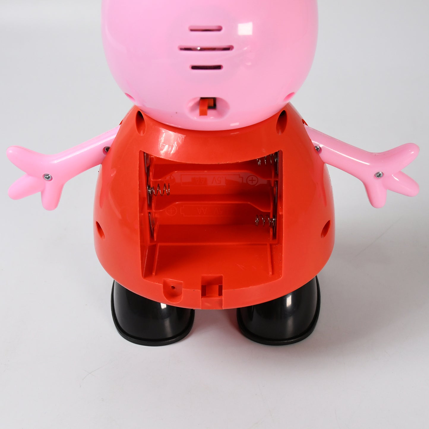 17926 Pig Children Play Toy Pretend Play Toy Fun Gift For Kids Movable Hands Legs Pig Pretend Play Toy Set For Kids Children With Soft Rubber Material (1 Pc Battery Not Included) - Springkart 