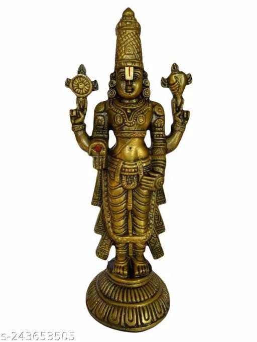 Sri Srinivasa Venkatesa Perumal Swamy Statue Idol for Pooja Room/ - Springkart 