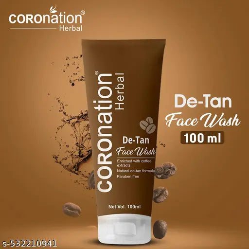 COROnation Herbal Vitamin C,Coffee and Chocolate and Tea tree Face wash Combo - Pack of 3 (3x100 ml)