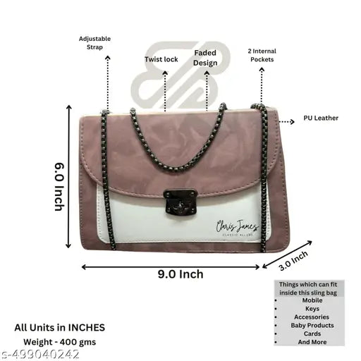 Graceful Fancy Women Slingbags