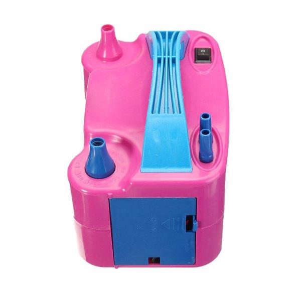 1599 Portable Dual Nozzle Electric Balloon Blower Pump Inflator - Springkart 