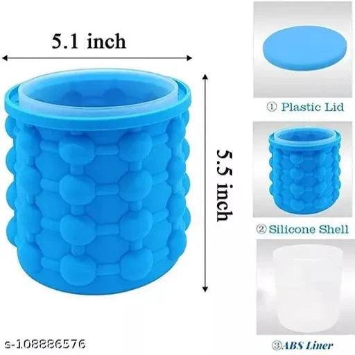 Silicone Ice Cube Maker | The Innovation Space Saving Ice Cube Maker - Springkart 