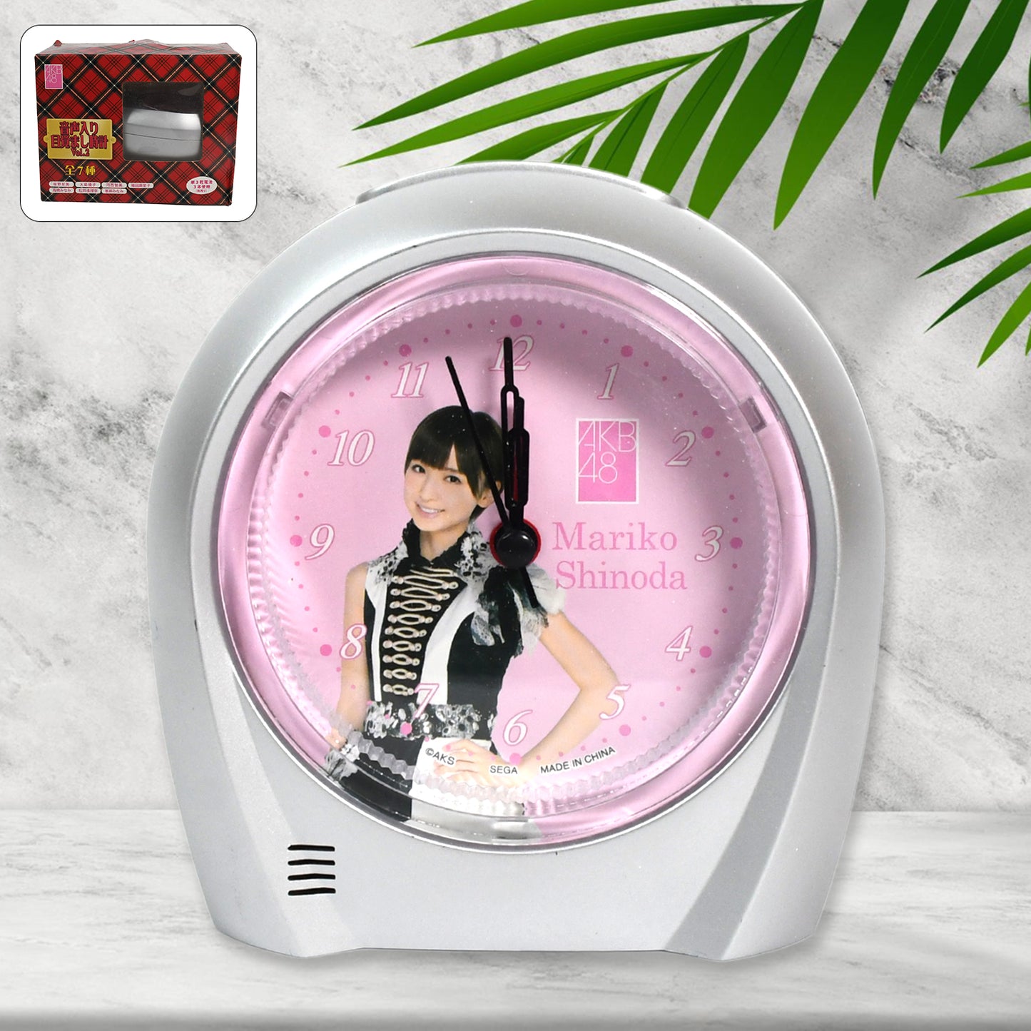 Plastic Alarm Clock Timeless Design For Your Desk (1 Pc) - Springkart 