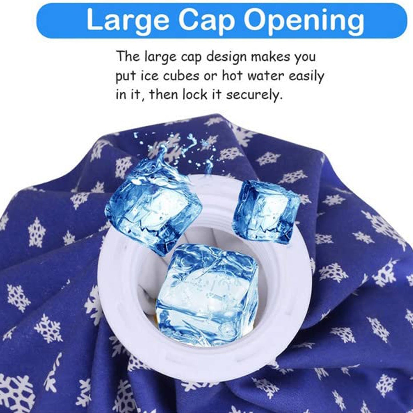 6165 Pain Reliever Ice Bag Used To Overcome Joints Pain In Body. - Springkart 