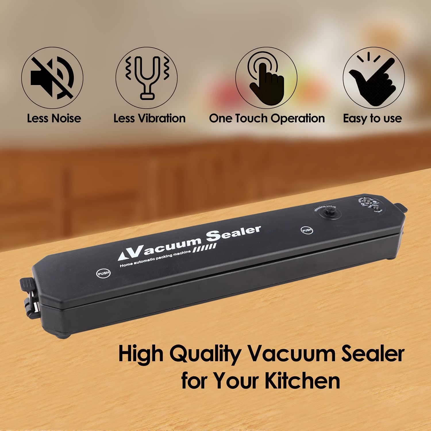 Vacuum Sealer Machine With 10 Pcs Bag (1 Set) - Springkart 
