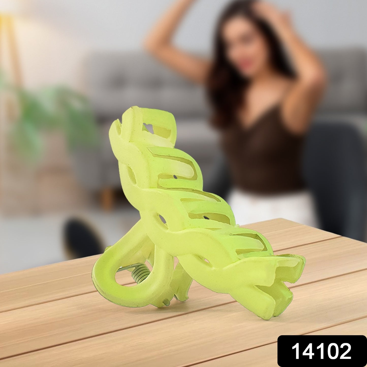 Hair Clamp Grip Simple Matte Hair Barrette Clamp Charming Decoration Hair Fixation Decorative For Face Washing - Springkart 