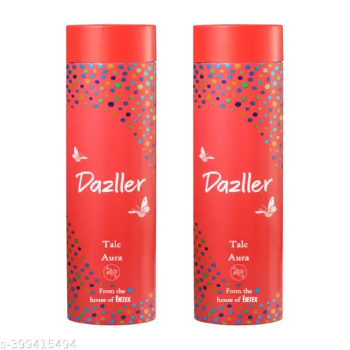 Dazller Talcum Powder, 400g 1+1, Fantazy - Smooth Texture