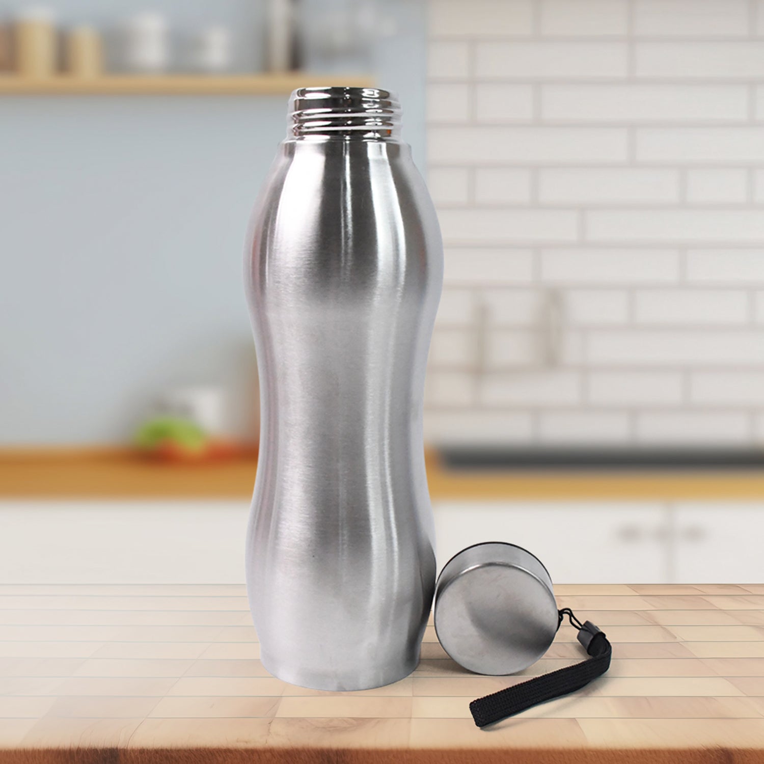 Stainless Steel Double Wall Vacuum-insulated Drink Water Bottle (1000 Ml) - Springkart 