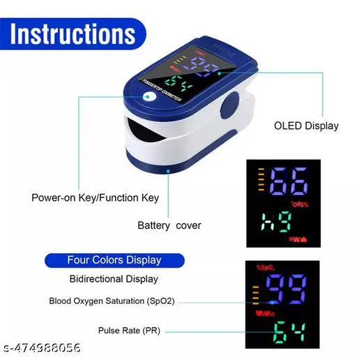 Rechargeable Digital Fully Automatic BP Monitor with Talking Function Intellisense Technology Cuff Kit, Glucometer for testing of Blood sugar levels & Pulse Oximeter with Oxygen Saturation Monitor (Pack of 3)