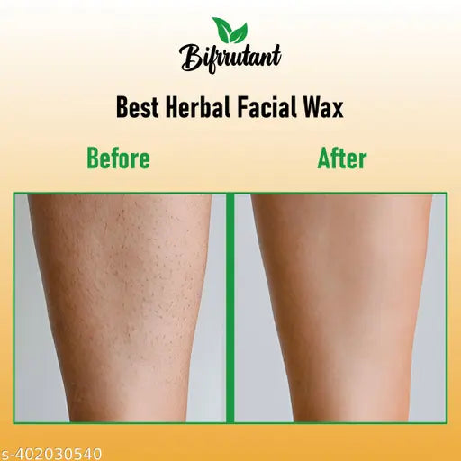 TURMERIC FACIAL WAX - 5 MIN PAINLESS HERBAL POWDER Wax