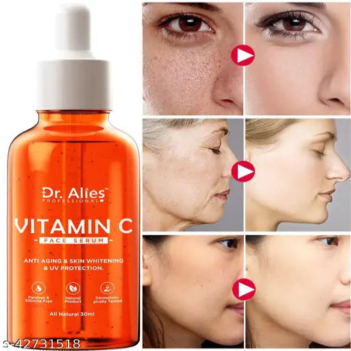 Dr. Alies Professional Vitamin C Face Serum - Skin Brightening Serum , Anti-Aging, Skin Repair