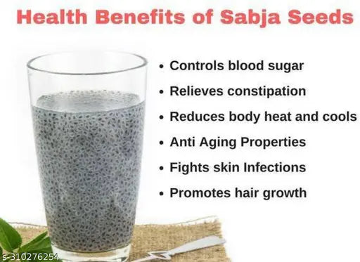 Raw Basil/Sabja Seeds for Weight Loss - Springkart 