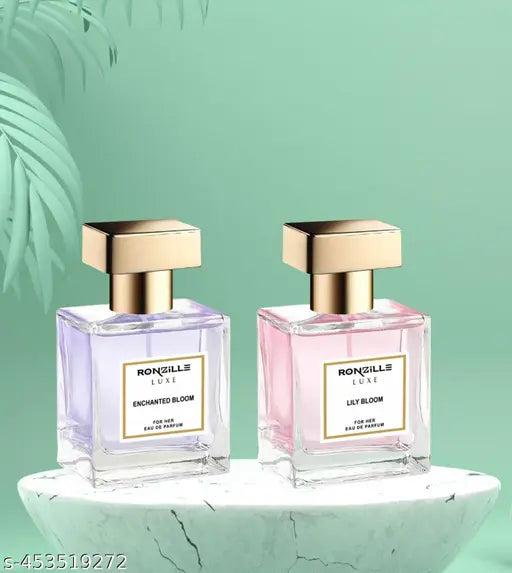 Ronzille enchanted bloom, lily bloom Eau De Parfum With Long Lasting Floral Fragrance For Women Eau de Parfum - 60 ml