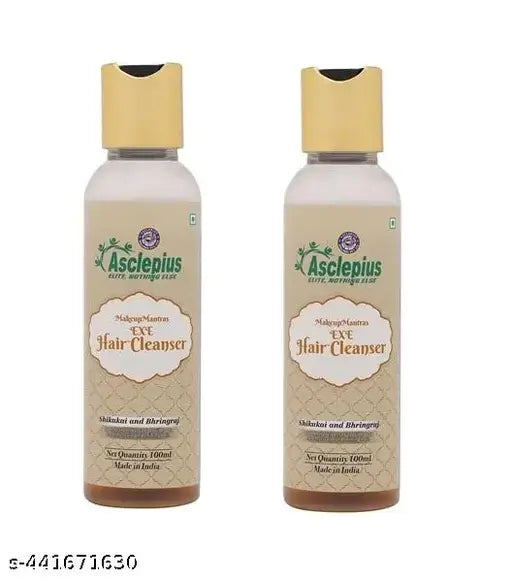 Exe Hair Cleanser 100 ml Pack of 2 Asclepius Wellness - Springkart 