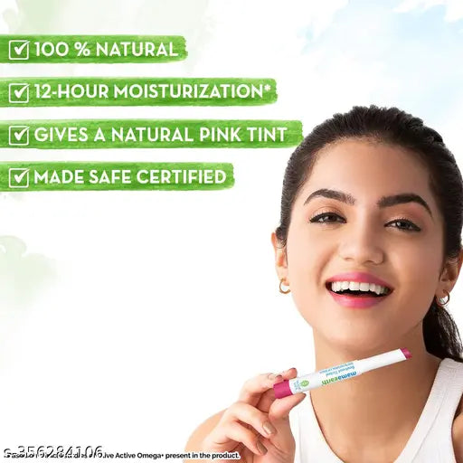 Mamaearth Beetroot Tinted 100% Natural Lip Balm 2 g.