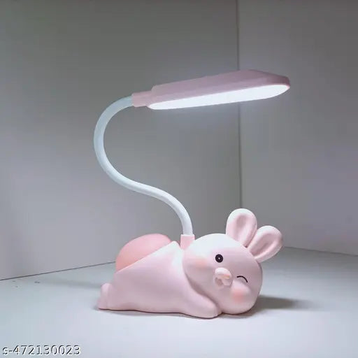 Study/Desk Lamp for Kids Girls - Rechargeable USB LED Cute Cartoon Desk Lamp