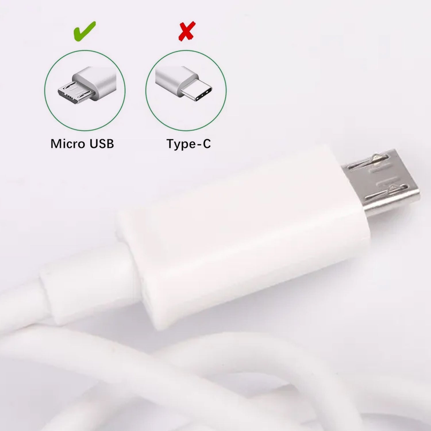 Fast Charging for android & Data Transfer Extra Tough Long Micro Cable for All Compatible Smartphone and Tablets - Springkart 