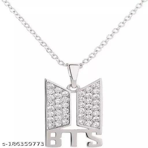 KPOP BTS BAND necklace bts army pendant - Springkart 