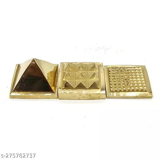 Vastu store Fengshui Vastu Metal Pyramid - Springkart 