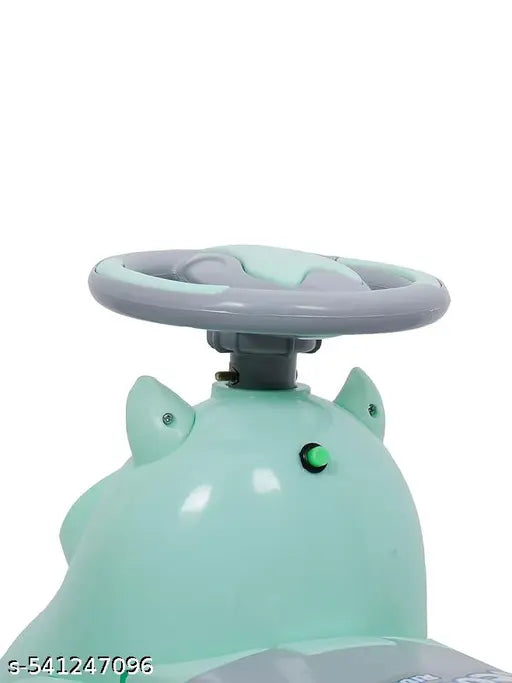 Kids Scooby Ride on Magic Car with Music and Lights, Tricycle for Kids with Back Support