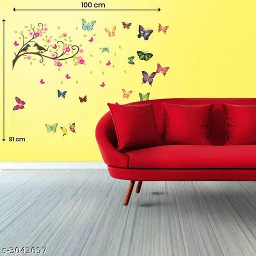 Trendy Elegant PVC Vinyl Wall Sticker - Springkart 