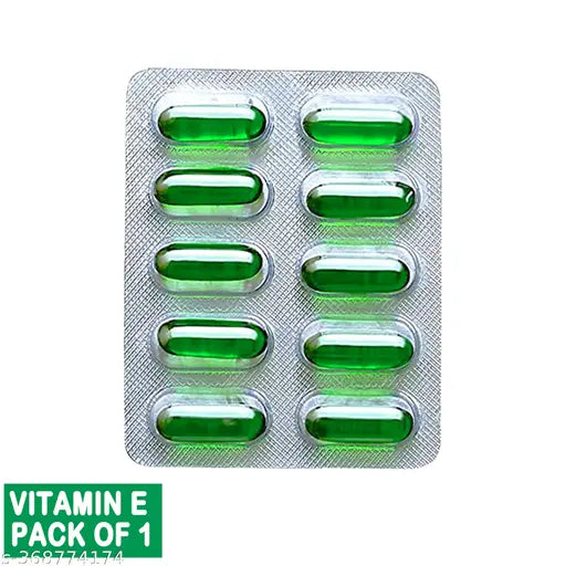 vitamin e for strong hair and control hair fall 10caps - Springkart 