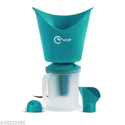 RCSP Vaporizer Machine | All-In-One Steam Inhaler | 3-in-1 Vaporizer/Steamer | Cough and Cold Relief | Steam Nose Inhaler | Facial Vaporizer | Green Color