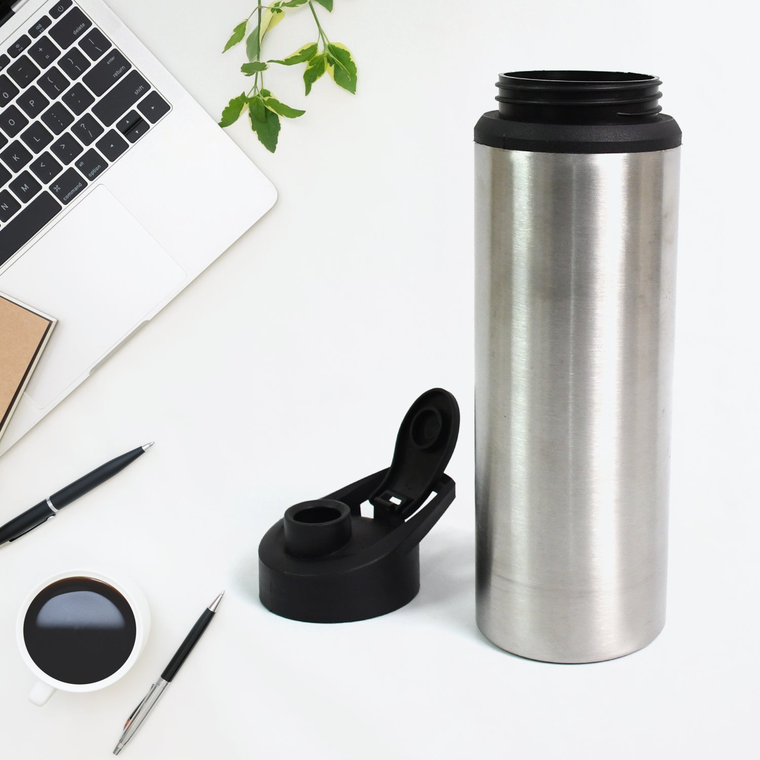 Steel Water Bottle Sipper Bottle Fridge Water Bottle Set Of 1 (600 Ml Approx) - Springkart 