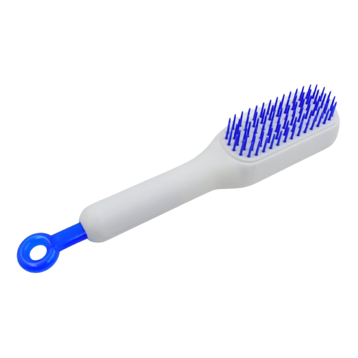 13947 Self-cleaning Hairbrush Self-cleaning Anti-static Detangling Massage Comb One-pull Clean Scalable Rotate Lifting Self Cleaning Hairbrush Hair Styling Tools - Springkart 