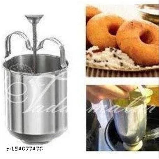 Stainless Steel Medu Vada Maker with Stand, mendu WADA Machine, mendu WADA Maker, medu vada Maker Machine - Springkart 