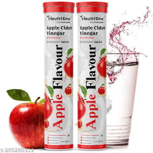 Apple Cider Vinegar with Mother | 30 effervescent tablets for weight loss - Springkart 