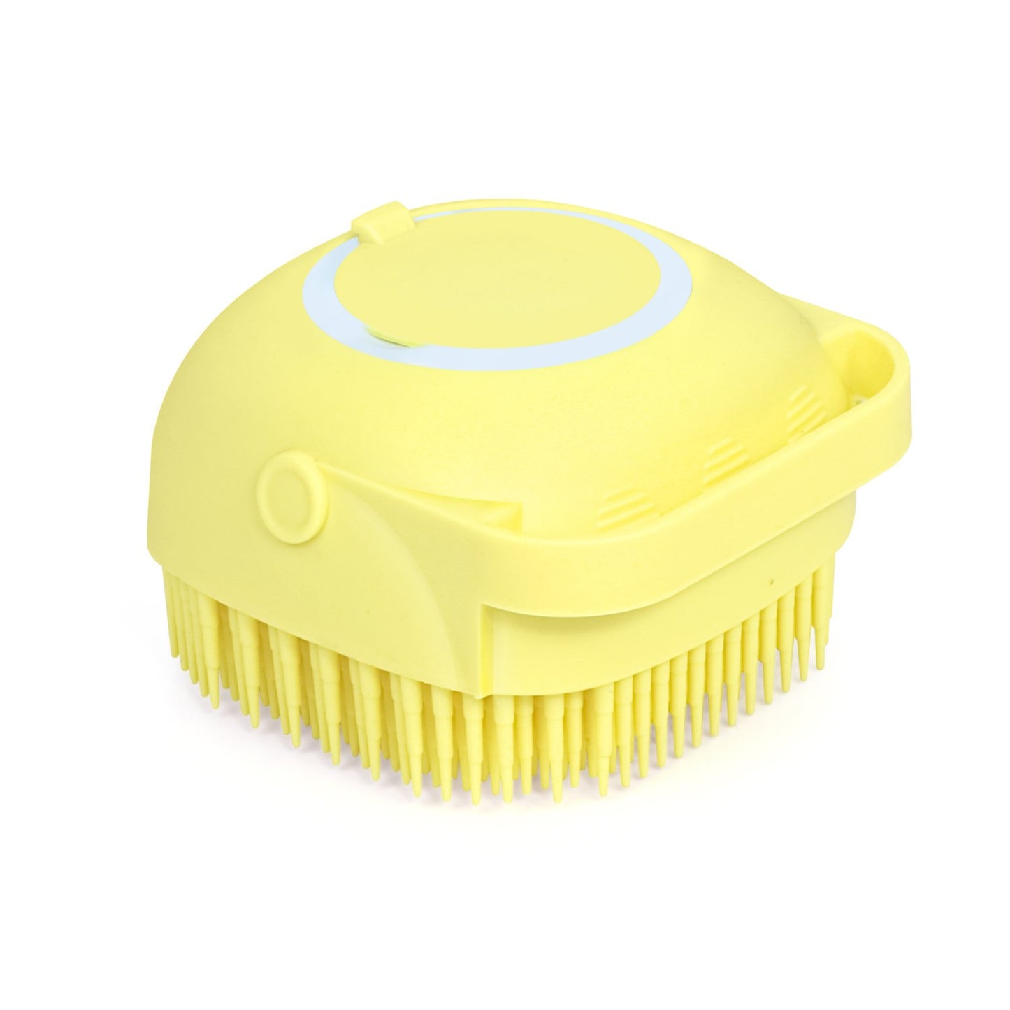 1348b Silicone Massage Bath Body Brush With Shampoo Dispenser - Springkart 