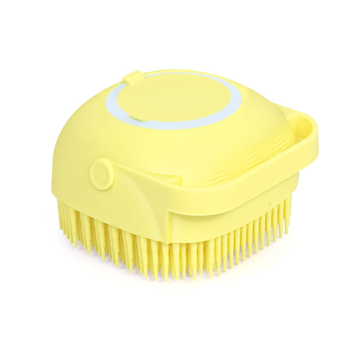 1348b Silicone Massage Bath Body Brush With Shampoo Dispenser - Springkart 